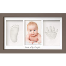 Load image into Gallery viewer, Baby Handprint &amp; Footprint Keepsake Duo Frame
