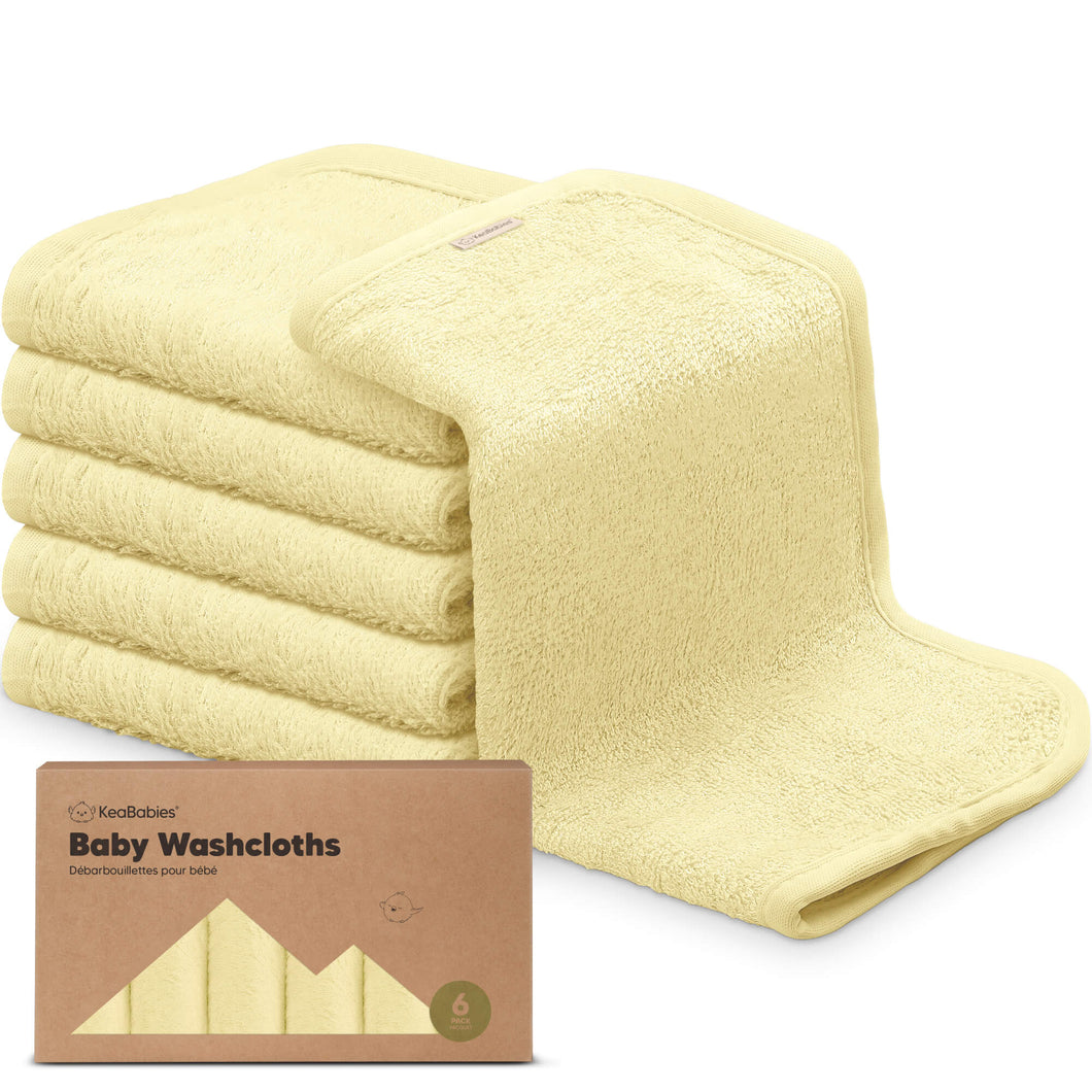 Deluxe Baby Washcloths (Sunshine)