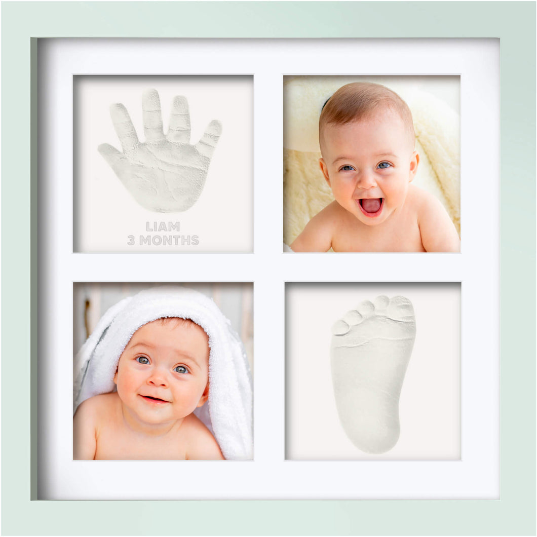 Ever Baby Hand & Footprint Keepsake Frame (Sage)