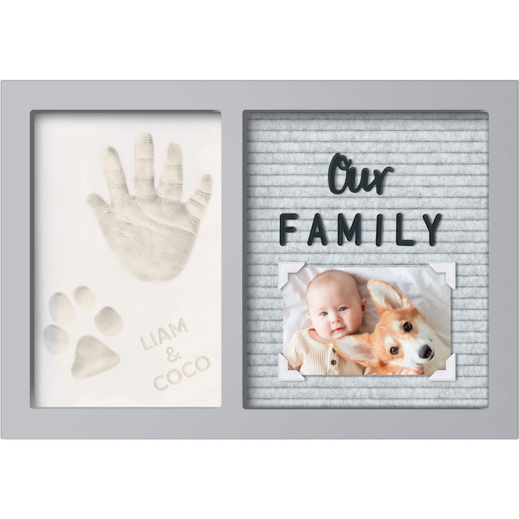 Baby Hand and Footprint Kit by Forever Fun Times , Get Hundreds of Detailed Prints with One Baby Safe Ink Pad , Easy to Clean, and Works with Any
