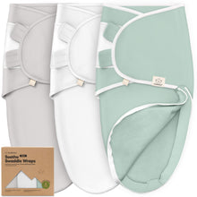 Load image into Gallery viewer, 3-Pack Soothe Zippy Swaddle Wrap
