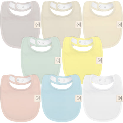 8-Pack Urban Drool Bibs 26153794207930