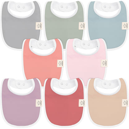 8-Pack Urban Drool Bibs 26153770451130
