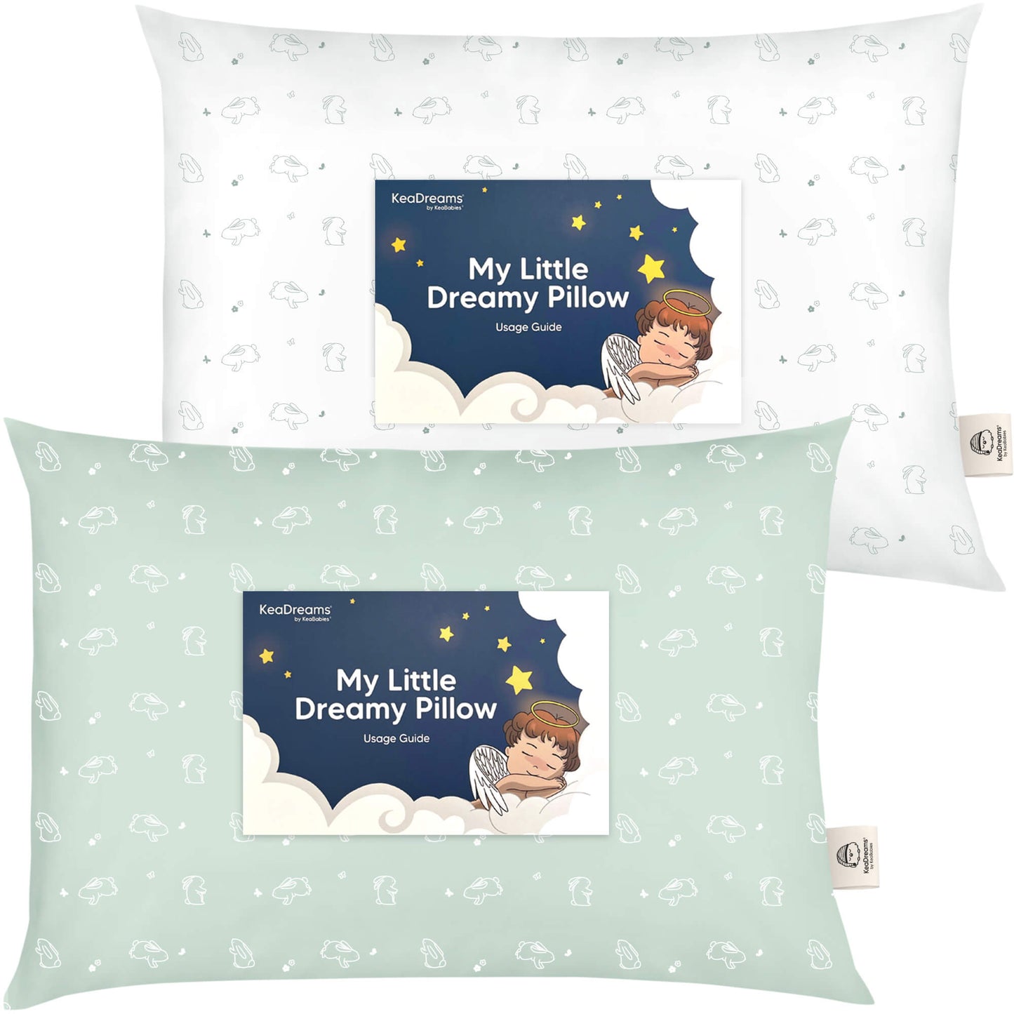 2-Pack Toddler Pillows Without Pillowcase 25989484019898