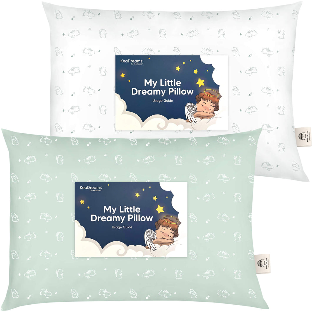 2-Pack Toddler Pillows (Bunnies)