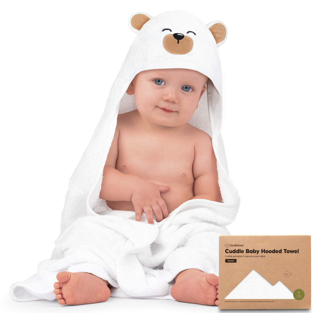 Cuddle Baby Hooded Towel (Grizzly)