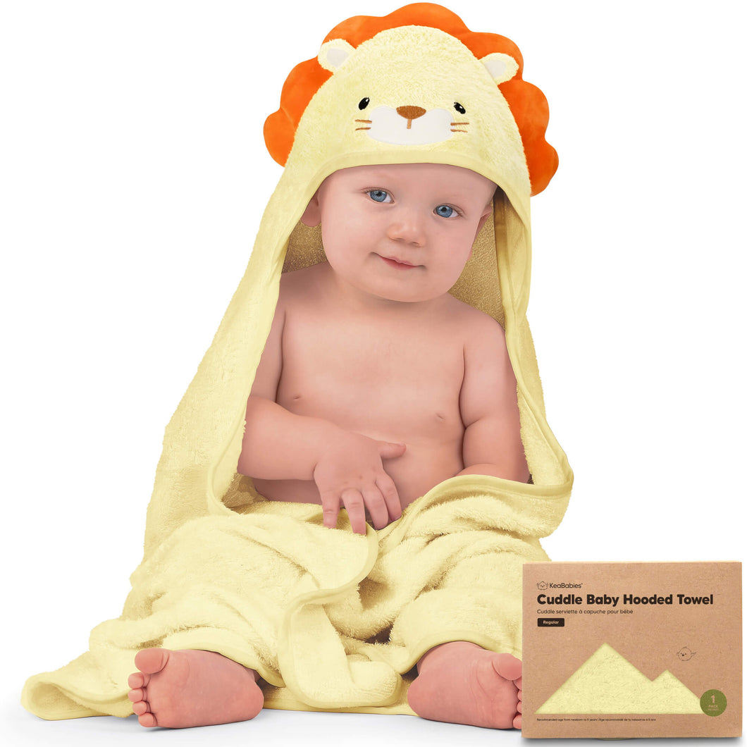 Cuddle Baby Hooded Towel (Lion)