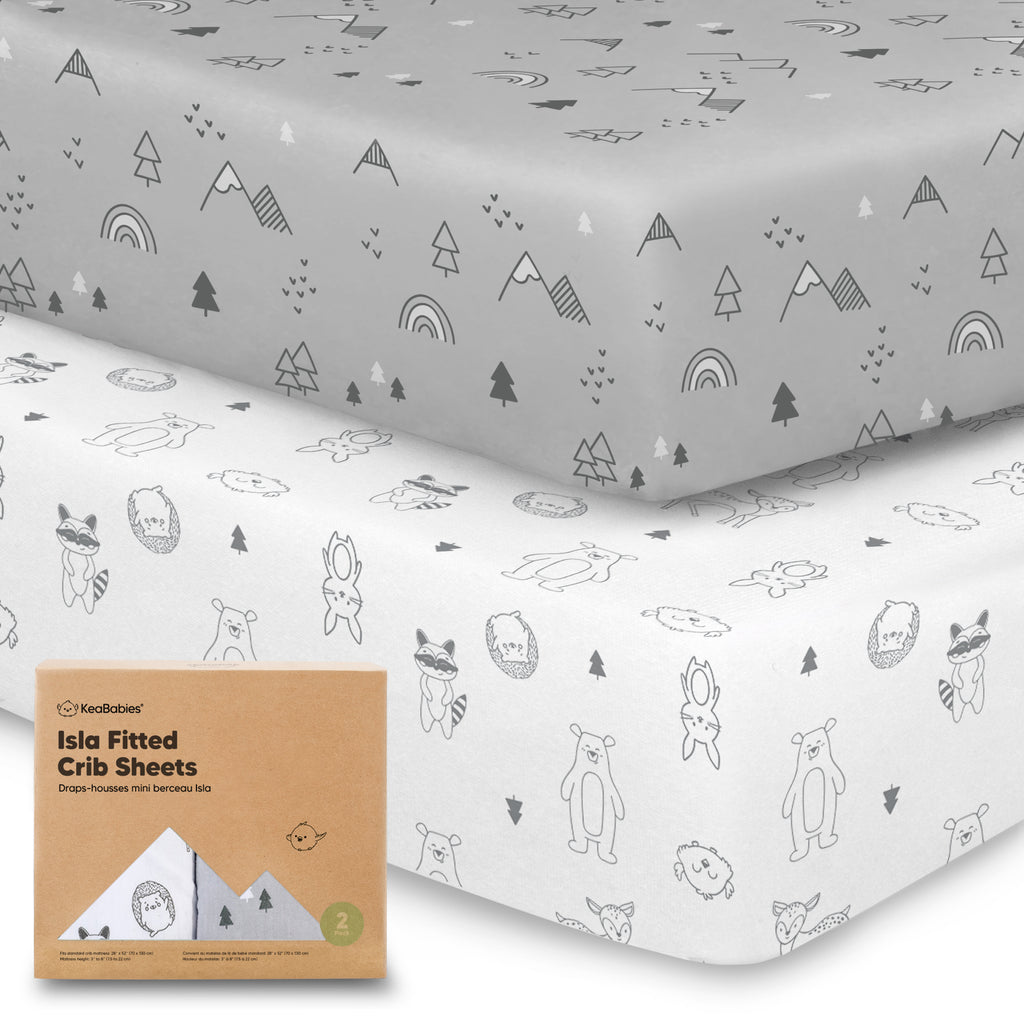 Copper Pearl Premium Strick-Bettlaken Für Babybett – Weich, Atmungsaktiv & Trendig – Perfekte Passform Für Standard-Matratzen