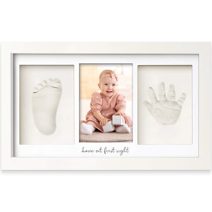 Baby Handprint & Footprint Keepsake Duo Frame 32653241614522