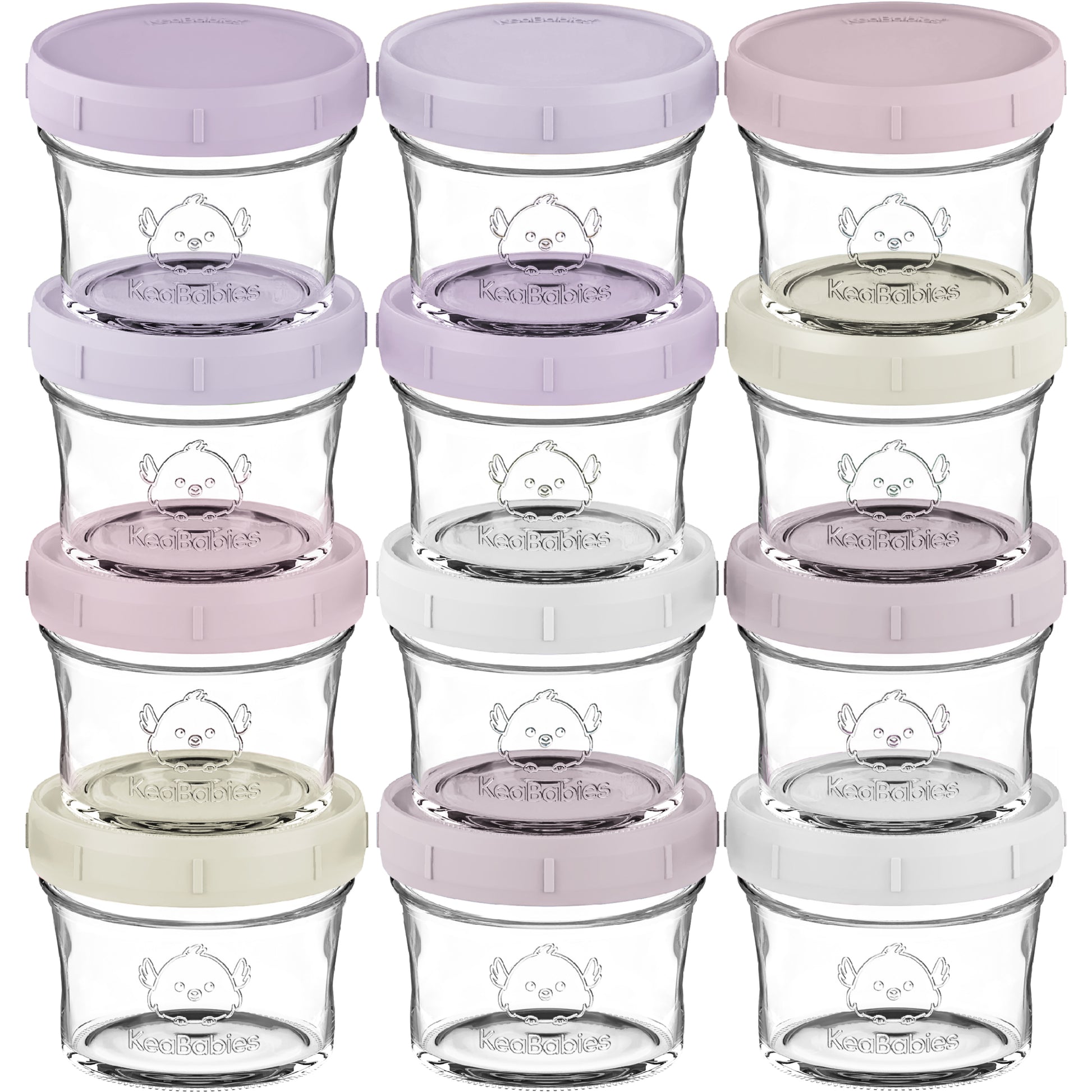 Prep Jars Baby Food Storage Glass Containers 26197618819258