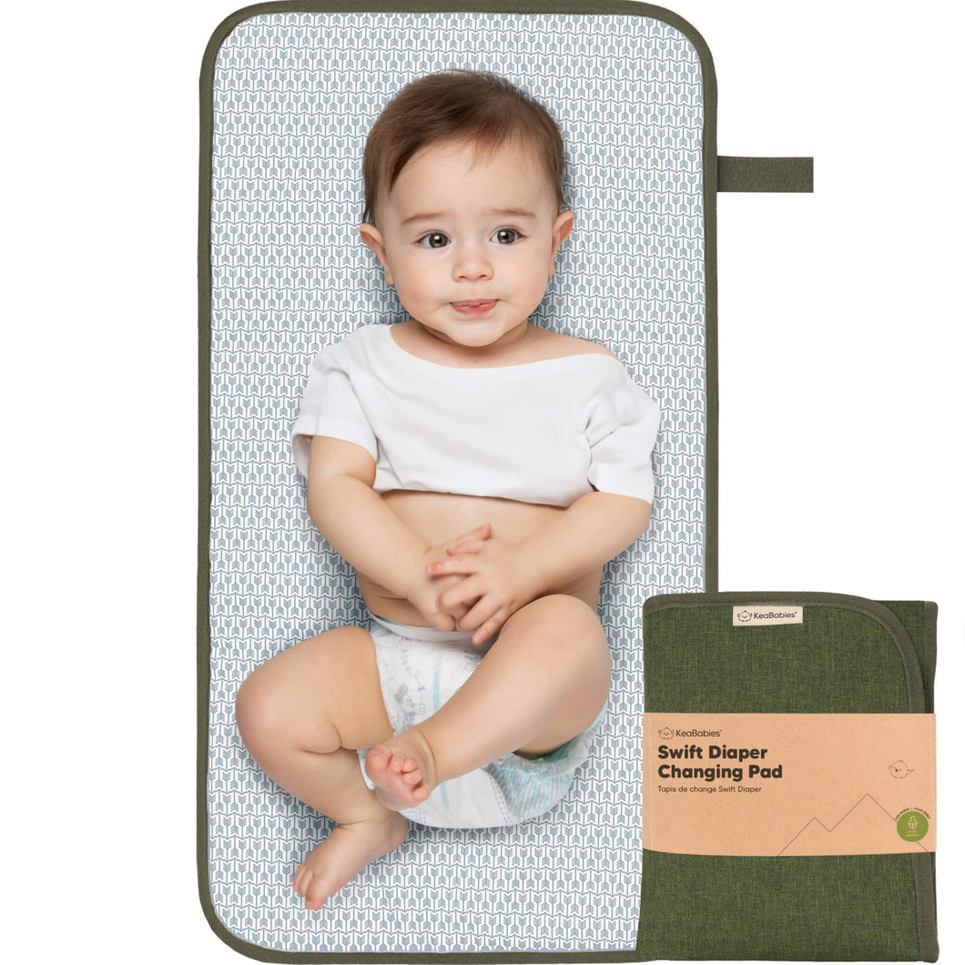 Swift Diaper Changing Pad (Olive Green)