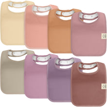 Load image into Gallery viewer, 8-Pack Coast Drool Bibs (Mauve)

