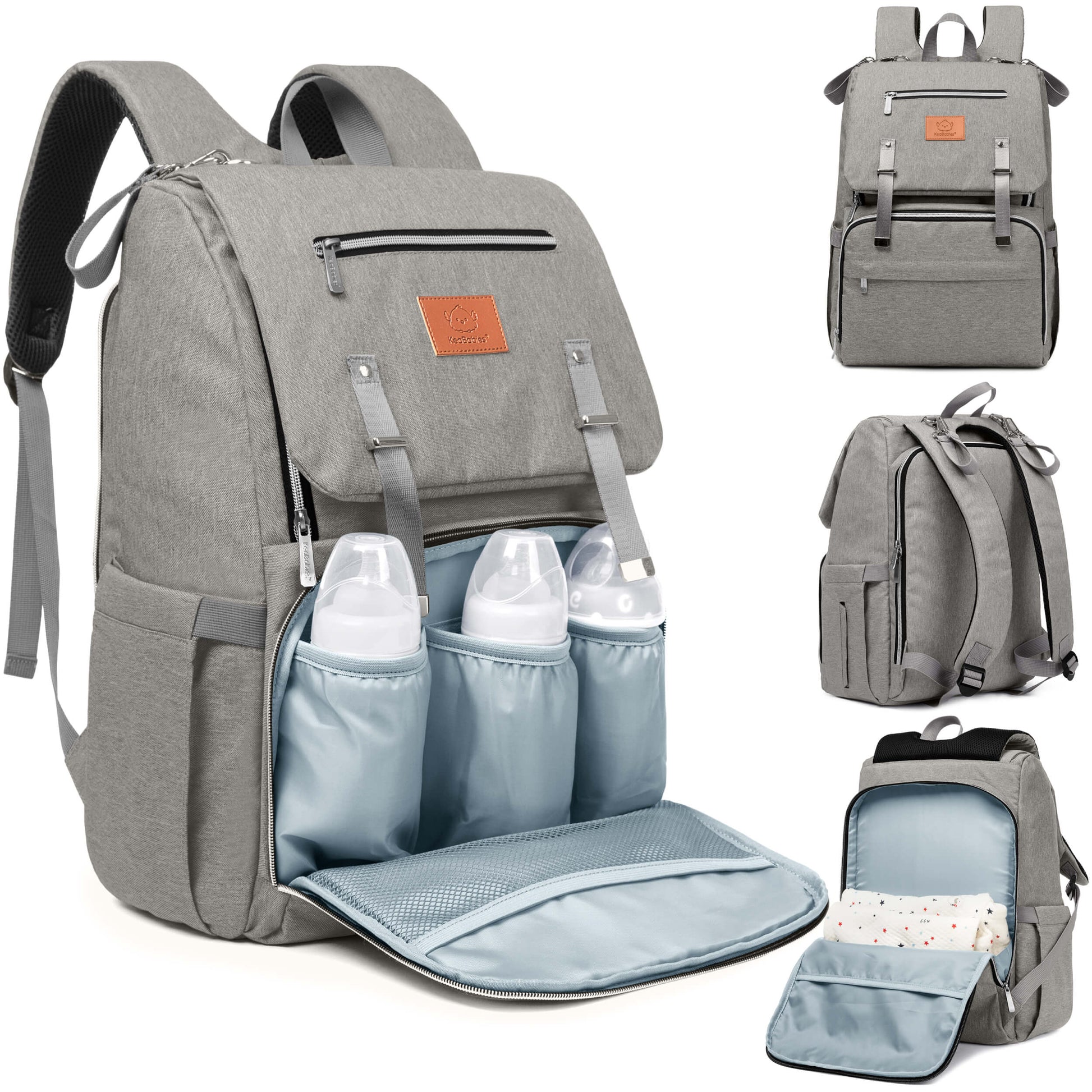 KeaBabies Explorer Diaper Bag/Backpack
