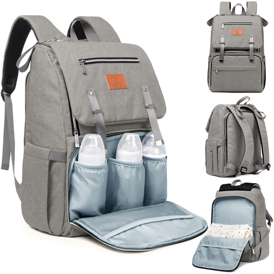 kelty backpack diaper bag gray KeaBabies Explorer Diaper Bag/Backpack