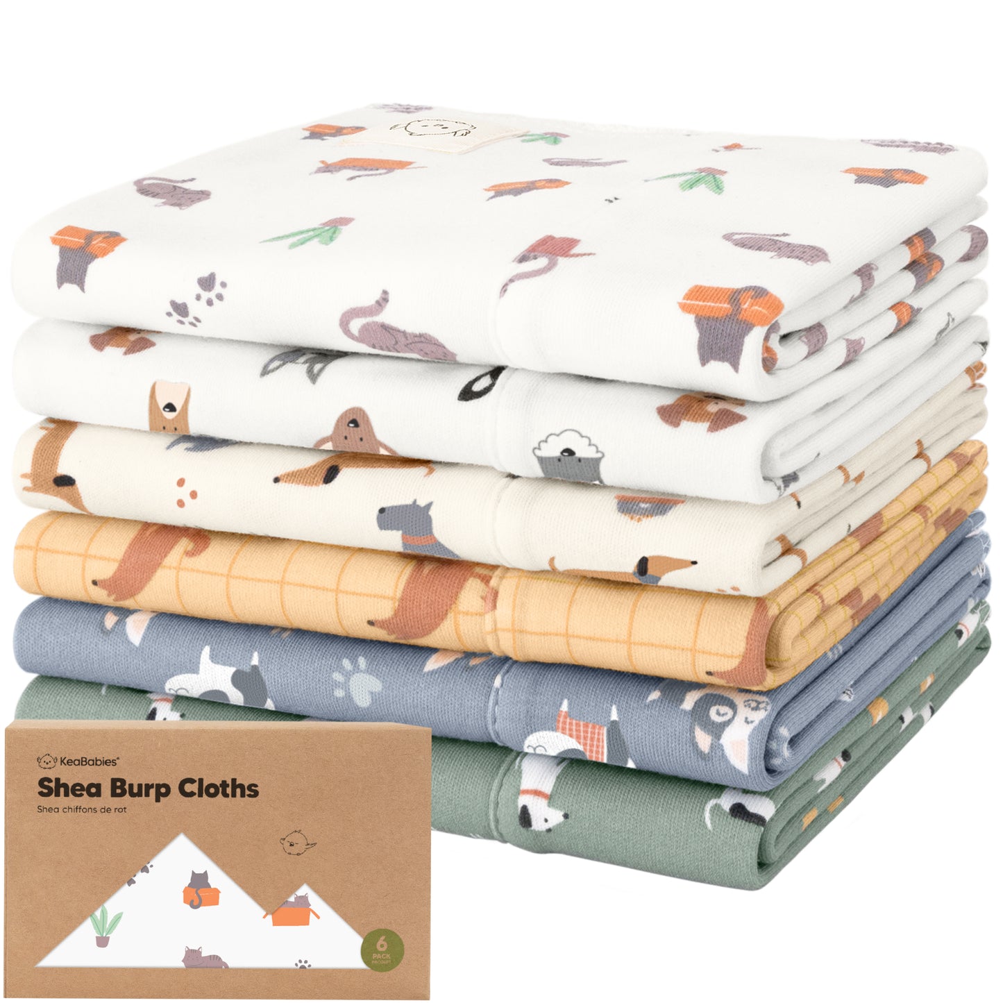 Shea Burp Cloths 26828723290298