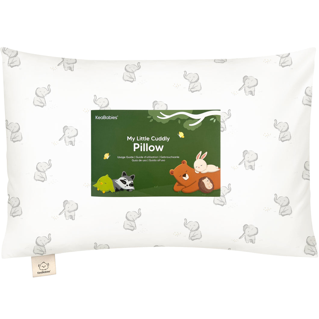 Cuddly Toddler Pillow with Pillowcase (Elly)