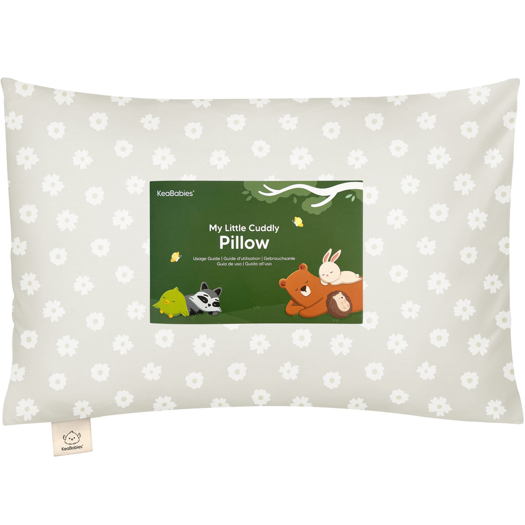 Cuddly Toddler Pillow with Pillowcase (Meadow)