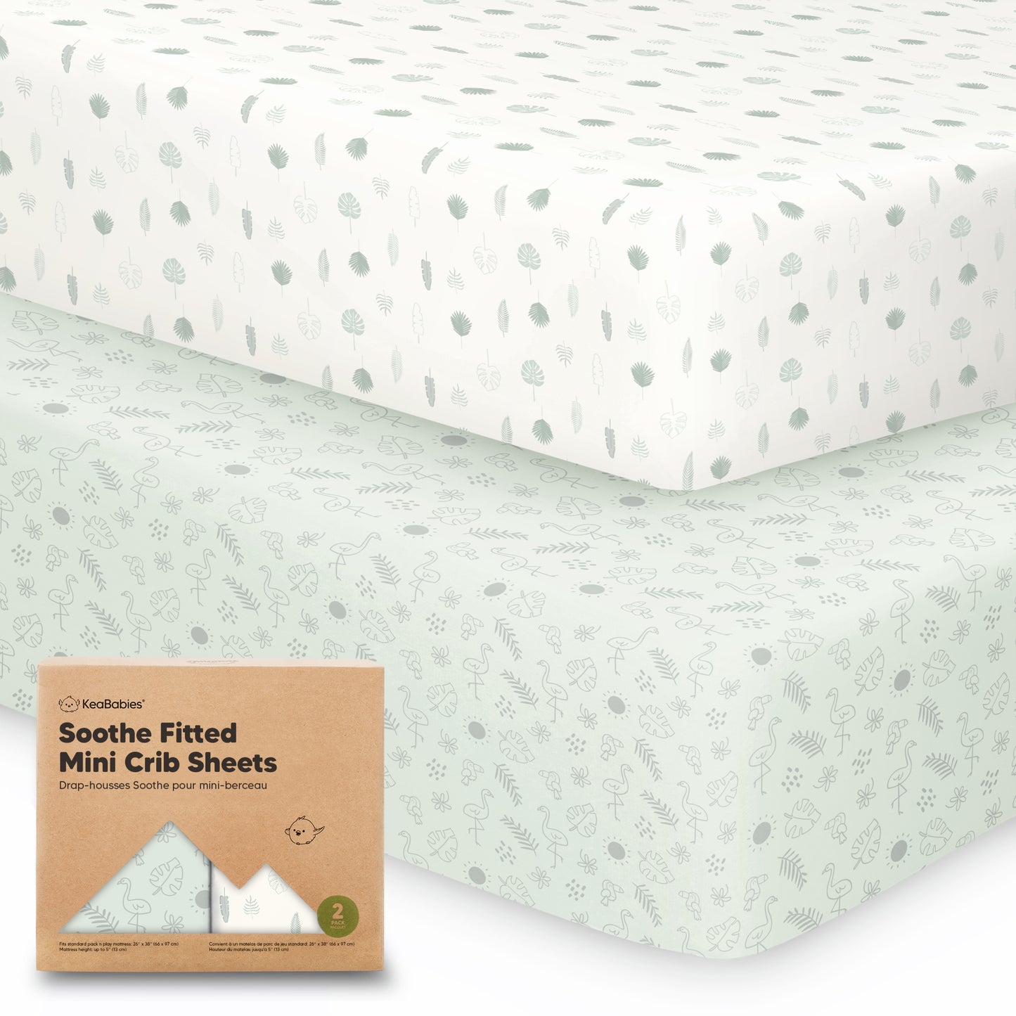 Soothe Fitted Mini Crib Sheet 26800957096122