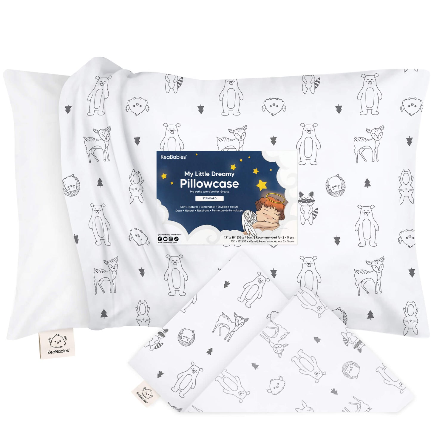 Printed Toddler Pillowcase 13X18" 26870946529466