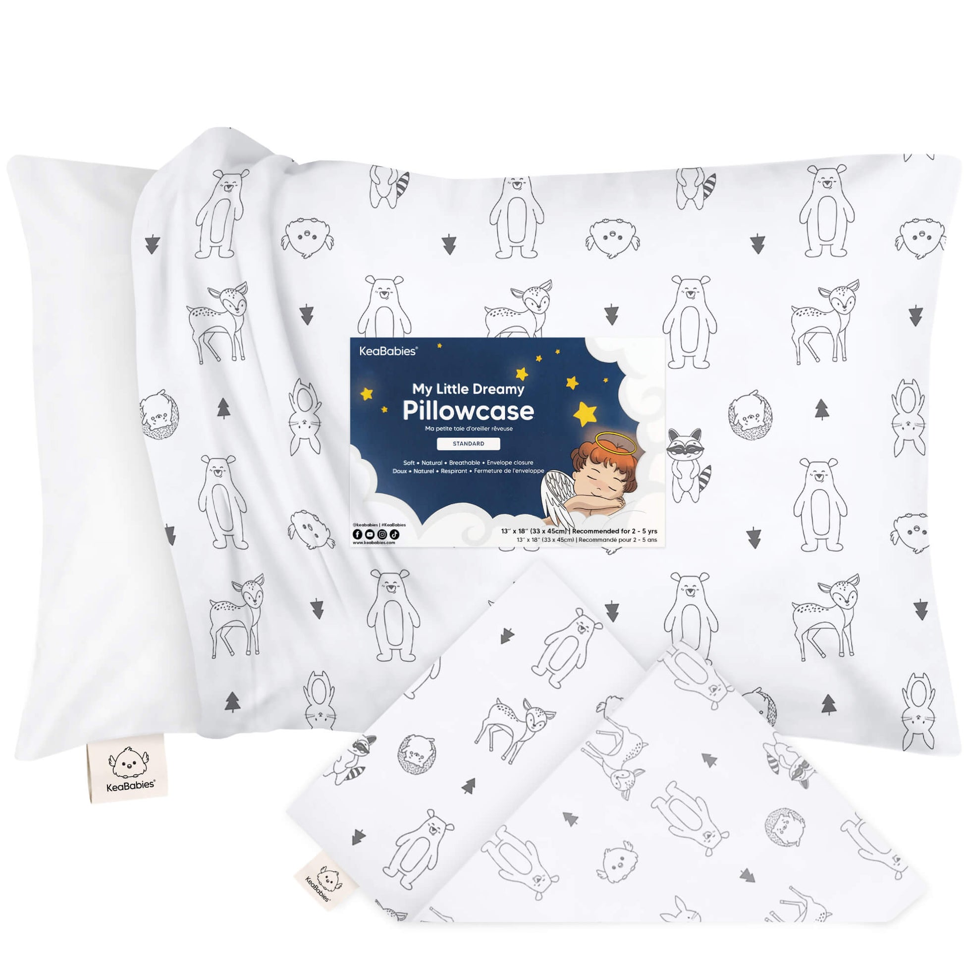 Printed Toddler Pillowcase 13X18" 26870946529466