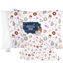 Load image into Gallery viewer, Printed Toddler Pillowcase 13X18&quot; (Sweet Tooth)
