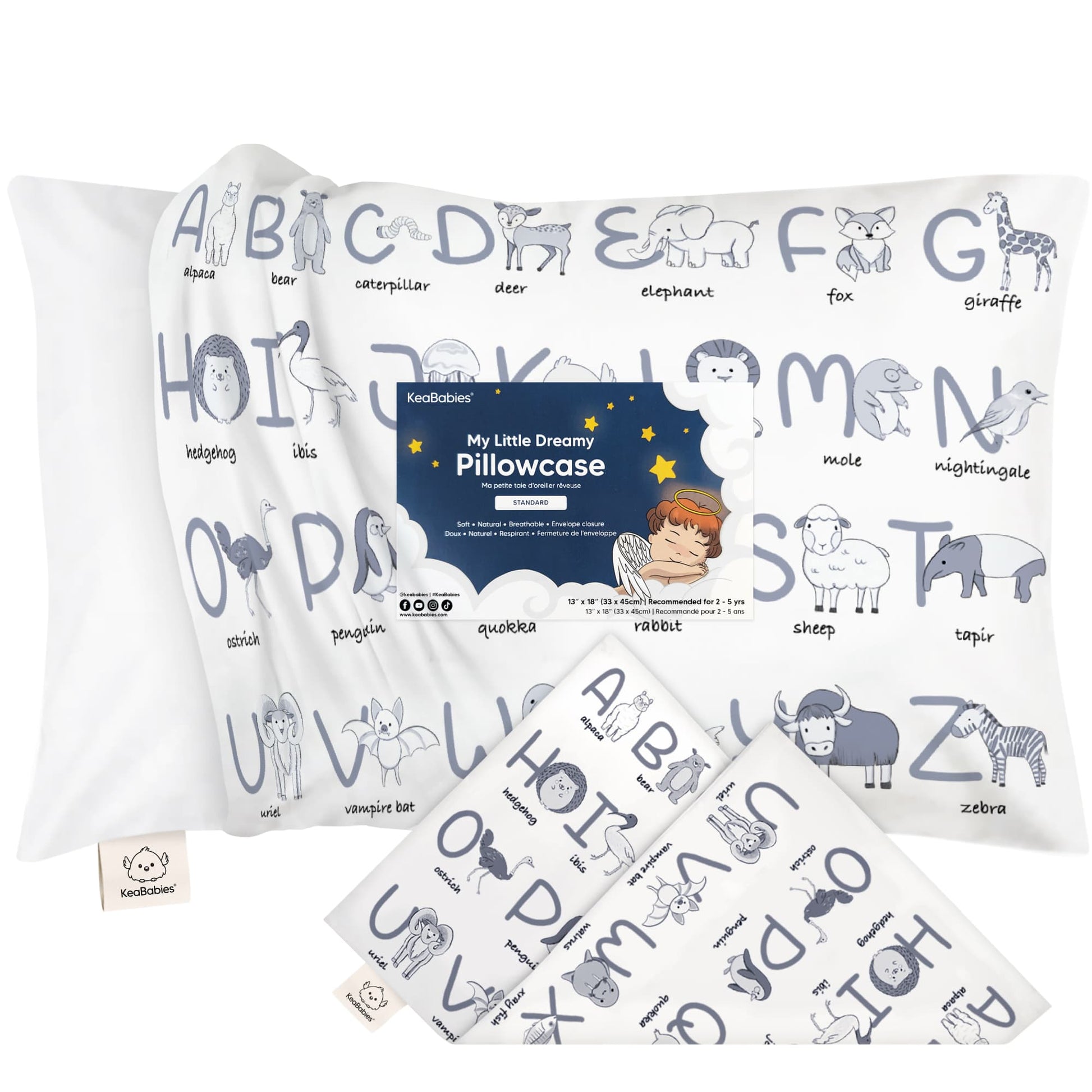 Printed Toddler Pillowcase 13X18" 27636146962618