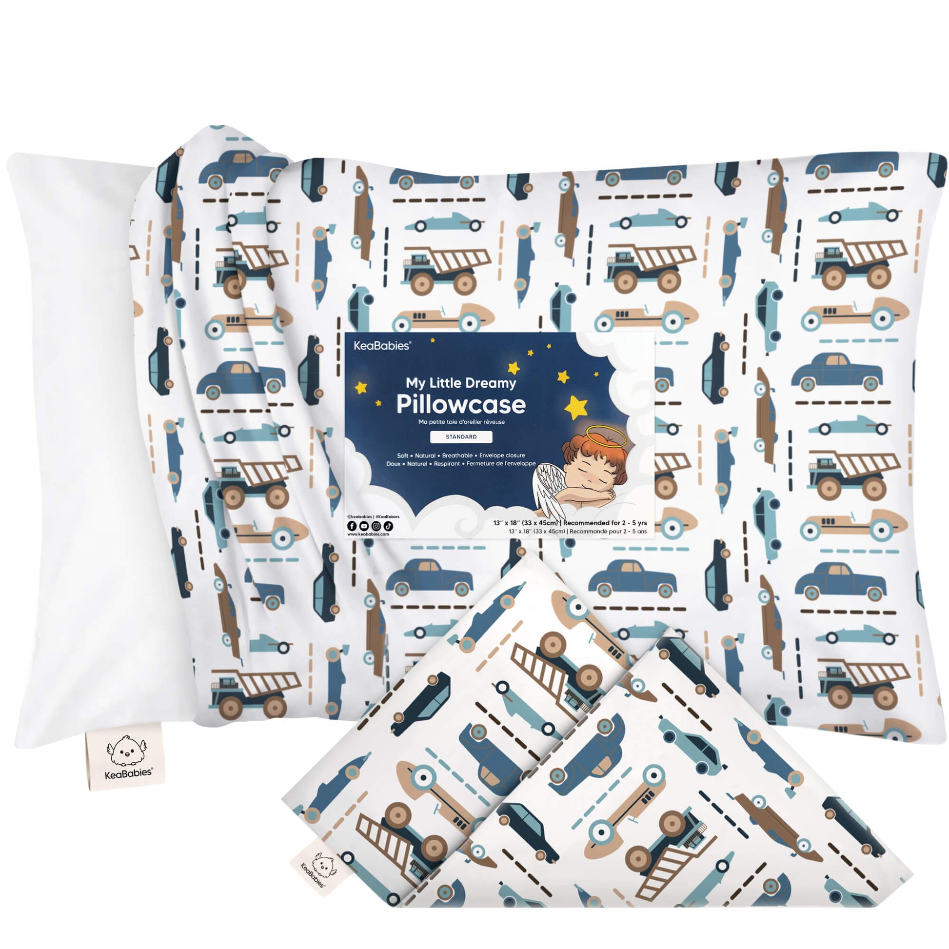 Printed Toddler Pillowcase 13X18" 26870940762298