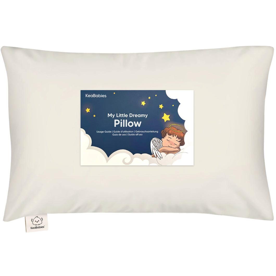 Toddler Pillow with Pillowcase (Clay)