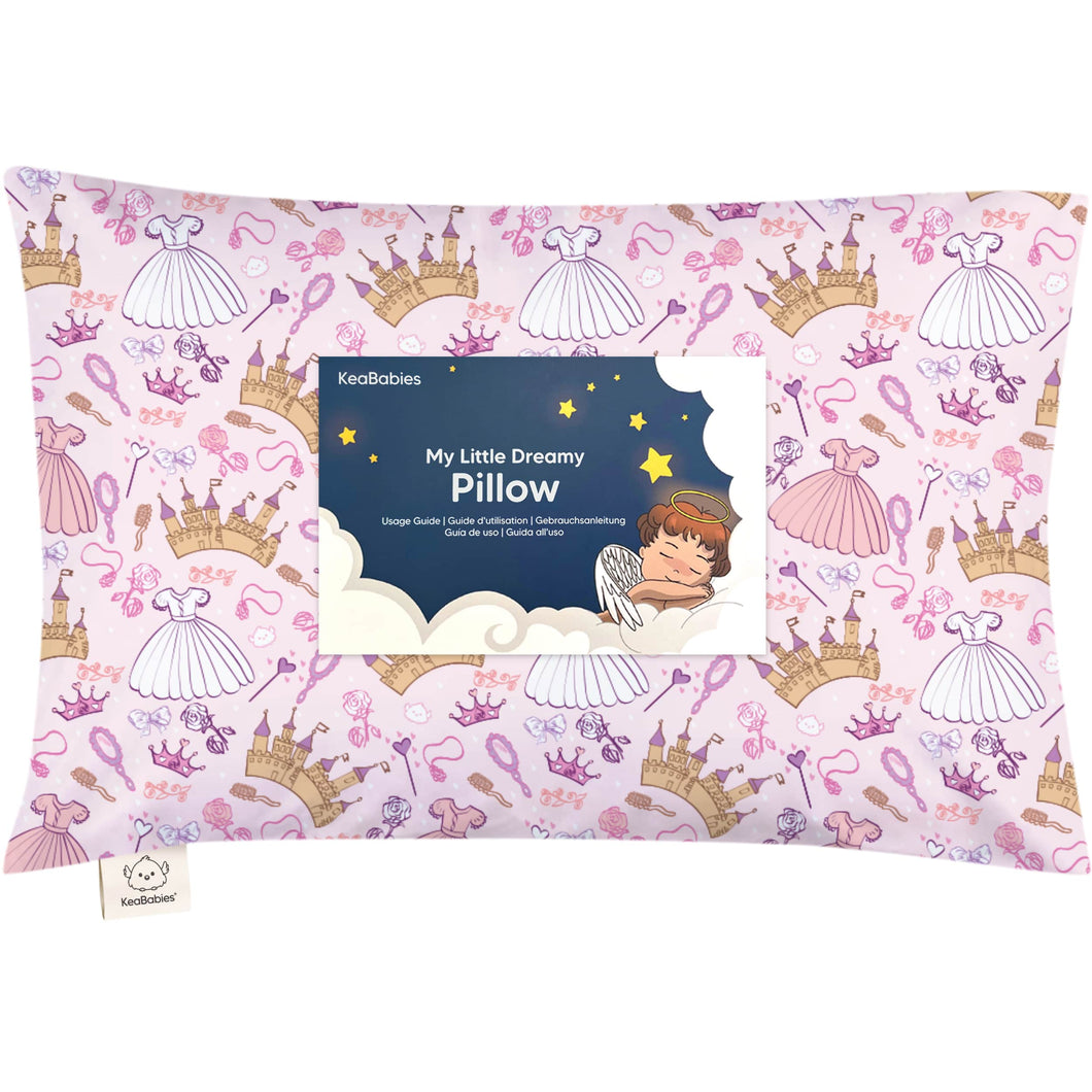 Toddler Pillow with Pillowcase (Dear Princess)