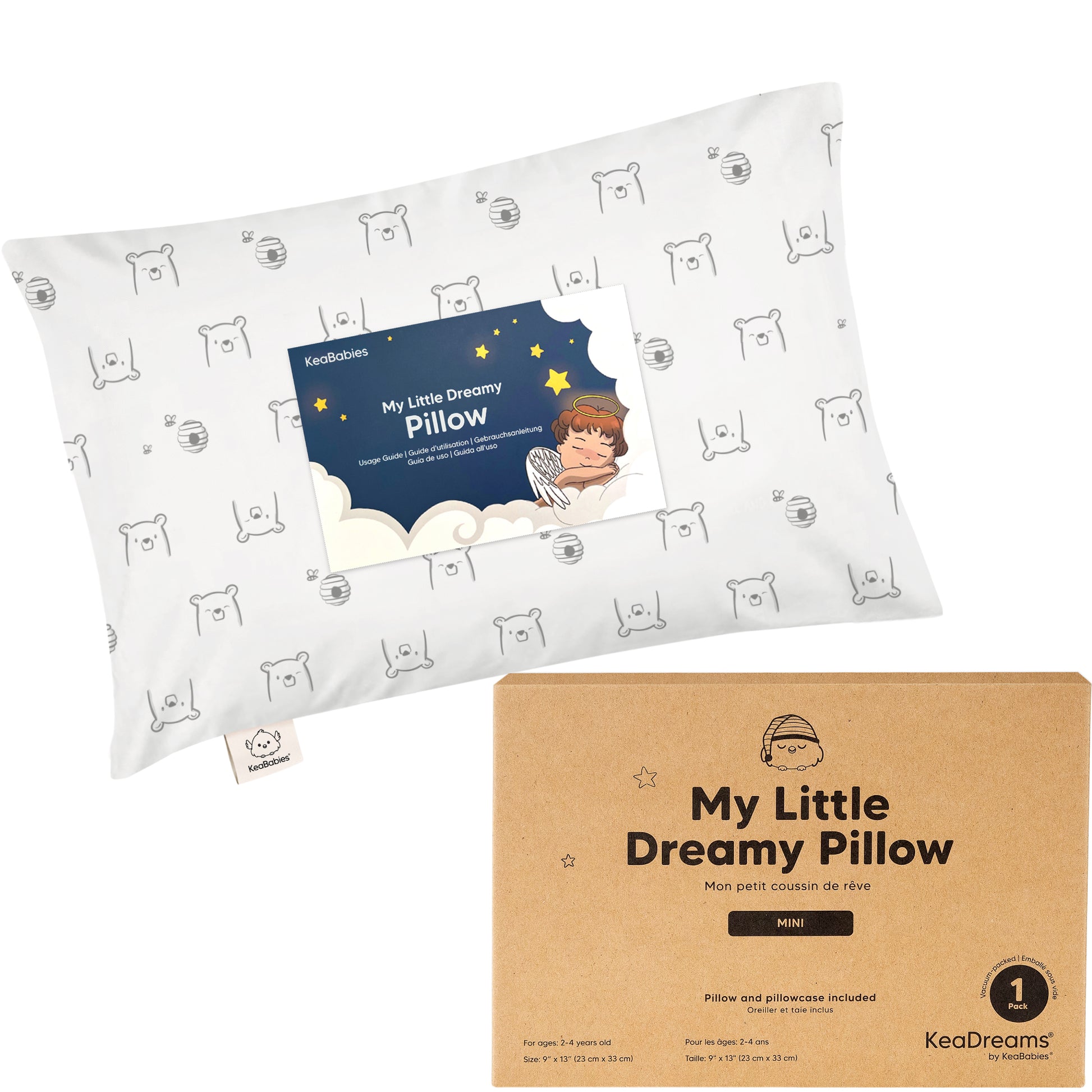 Mini Toddler Pillow With Pillowcase 27054021869754