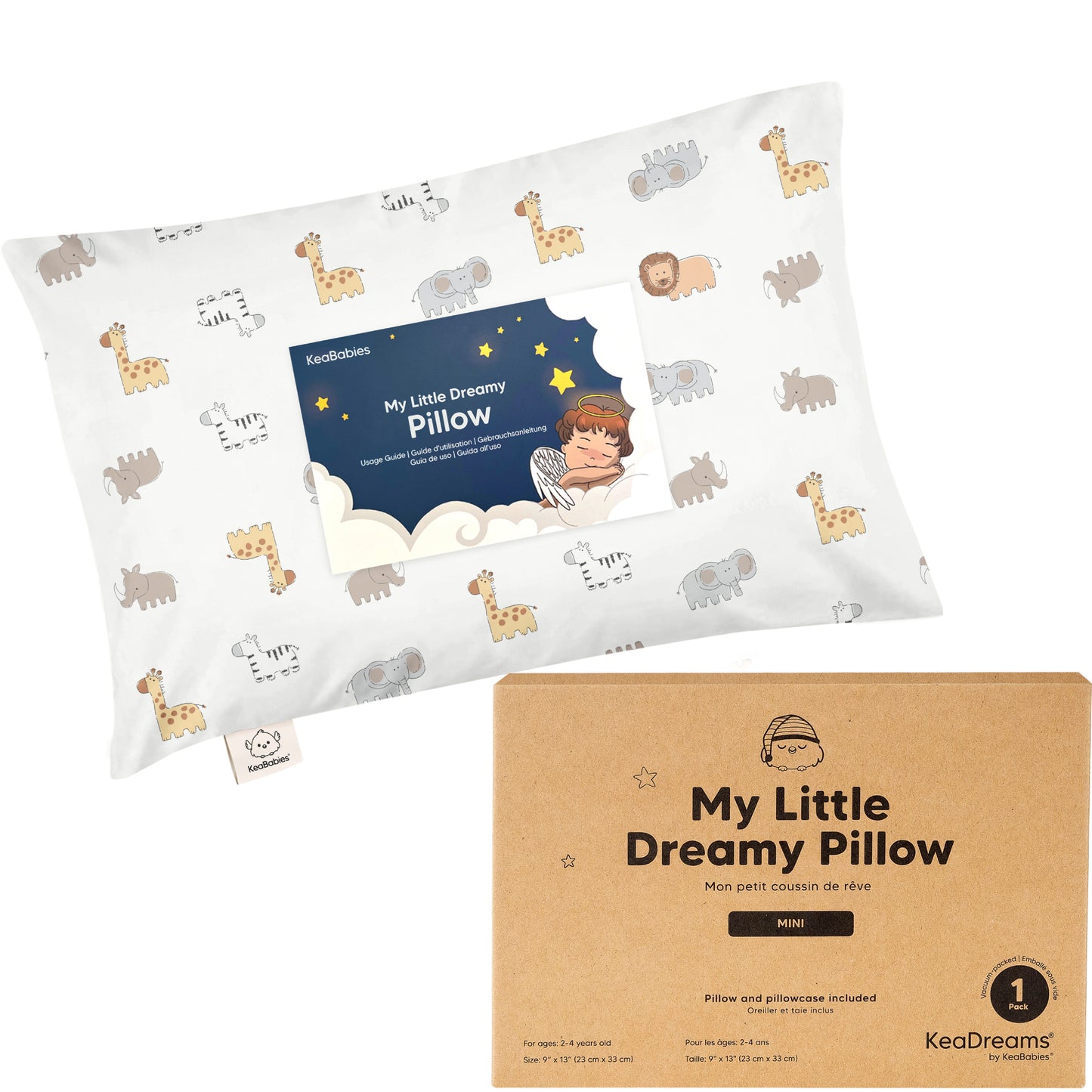 Mini Toddler Pillow With Pillowcase 27208010694842