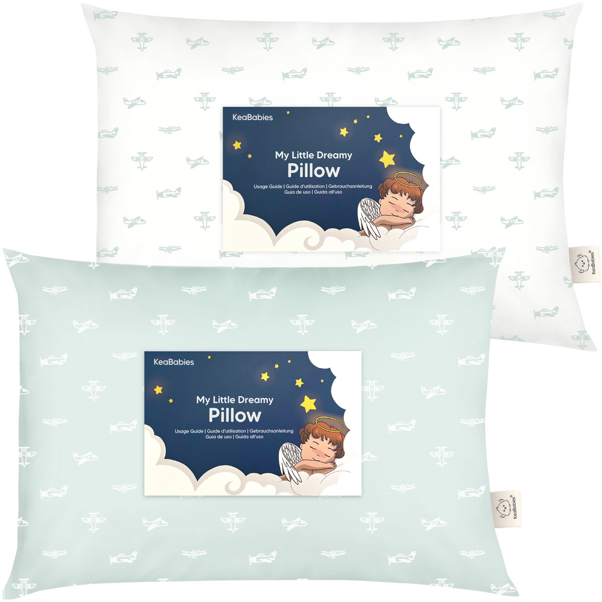 2-Pack Toddler Pillows Without Pillowcase 27118968635578