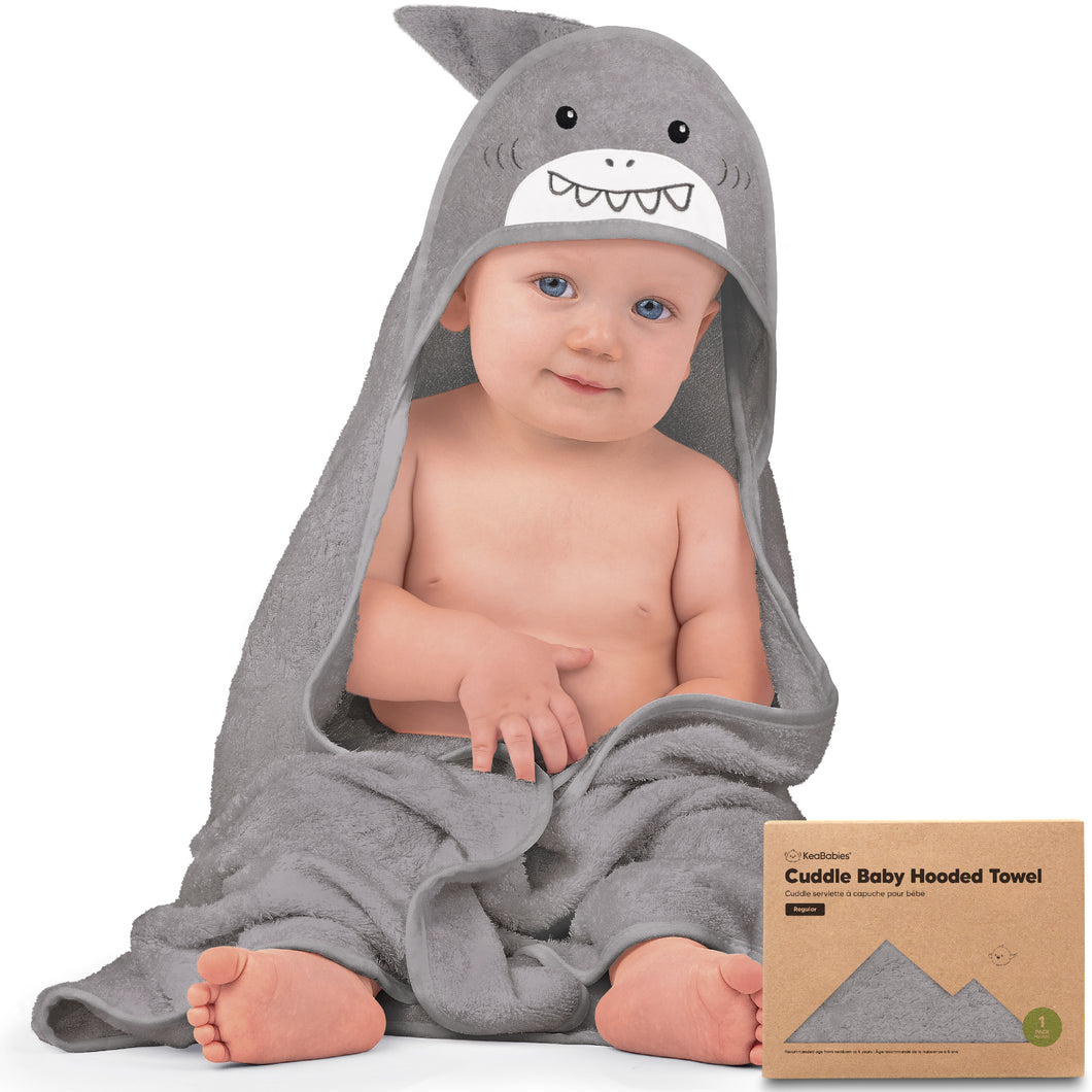 Cuddle Baby Hooded Towel (Shark)