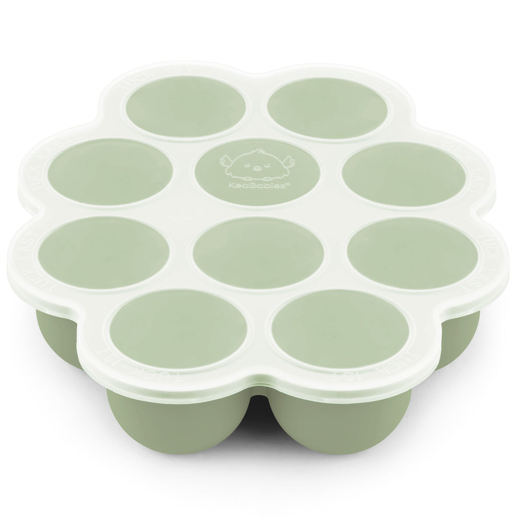 Prep Silicone Baby Food Tray (Sage)