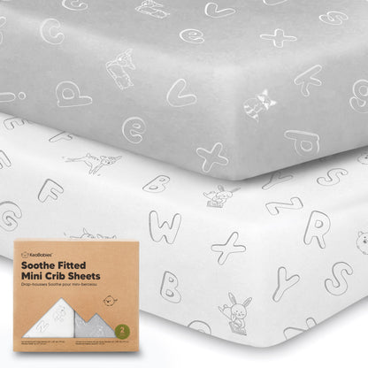 Soothe Fitted Mini Crib Sheet 27347760840890