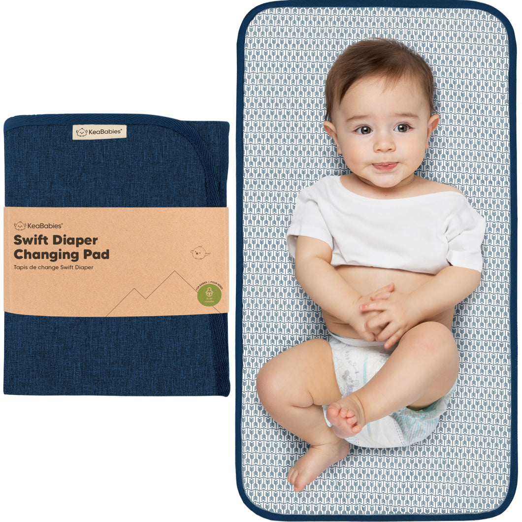 Swift Diaper Changing Pad (Navy Blue)