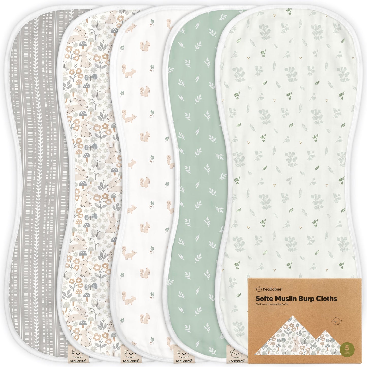 Softe Muslin Baby Burp Cloth 27308017254586
