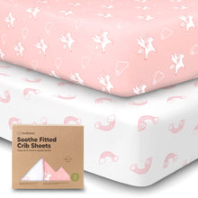 KeaBabies Soothe Fitted Crib Sheet Dreamland