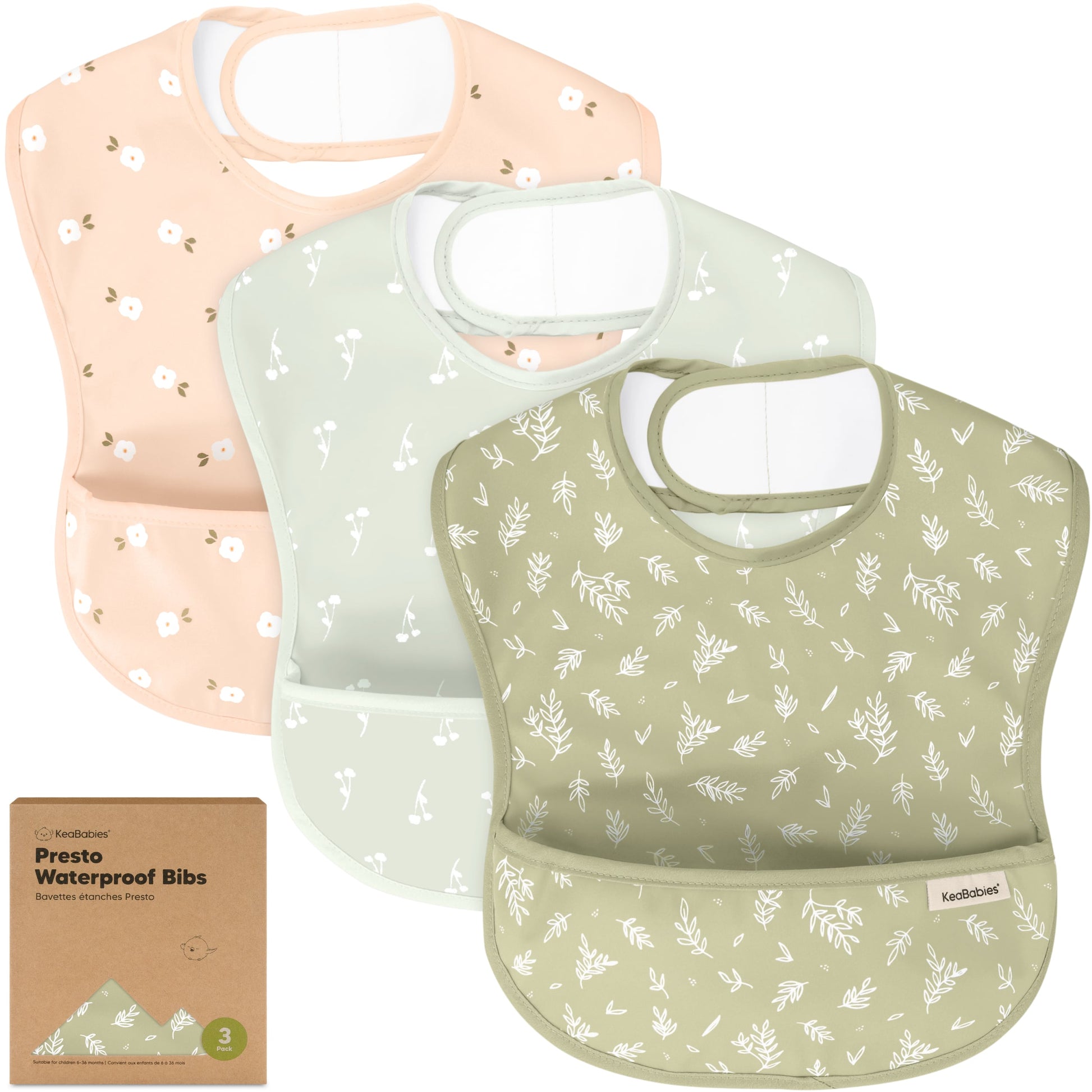 3-Pack Presto Waterproof Bibs 27369584296122