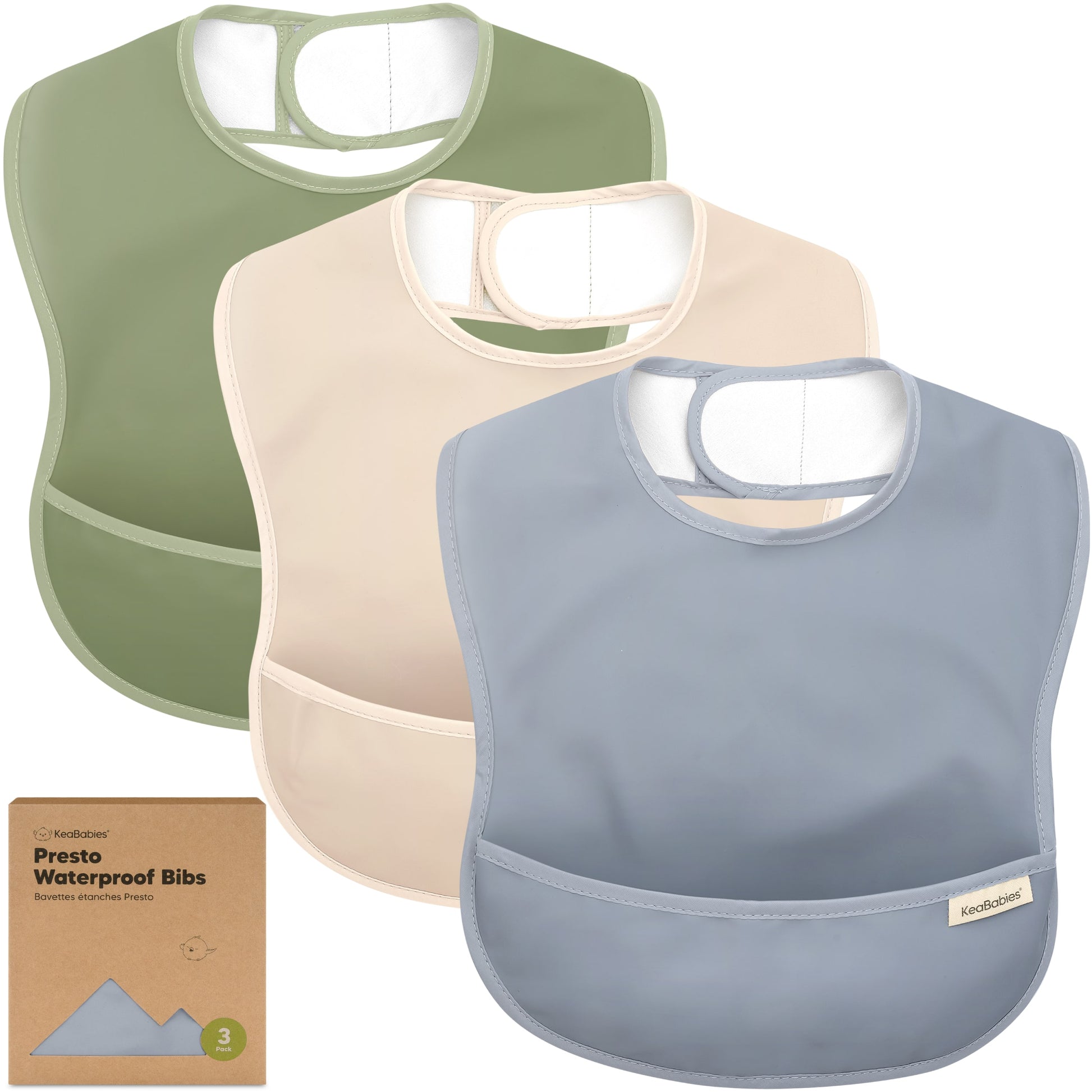 3-Pack Presto Waterproof Bibs 27421742497978