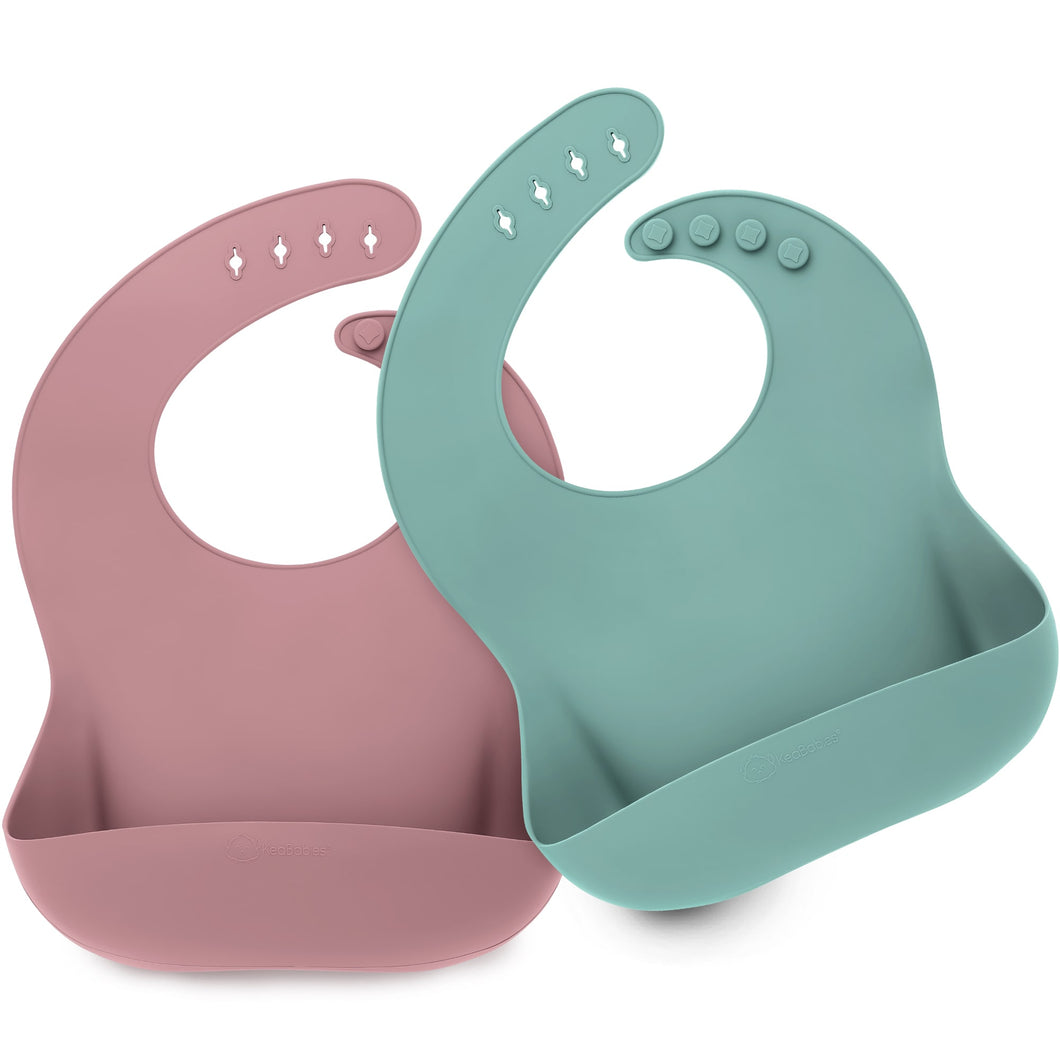 2-Pack Prep Silicone Bibs (Quantum)