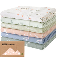 Load image into Gallery viewer, Shea Burp Cloths (Fleur)
