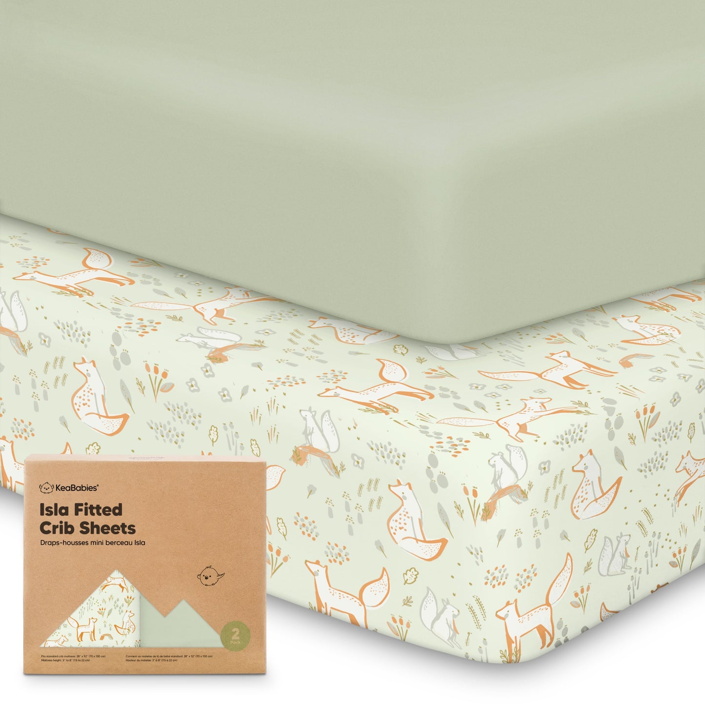 Isla Fitted Crib Sheets 27674899513530