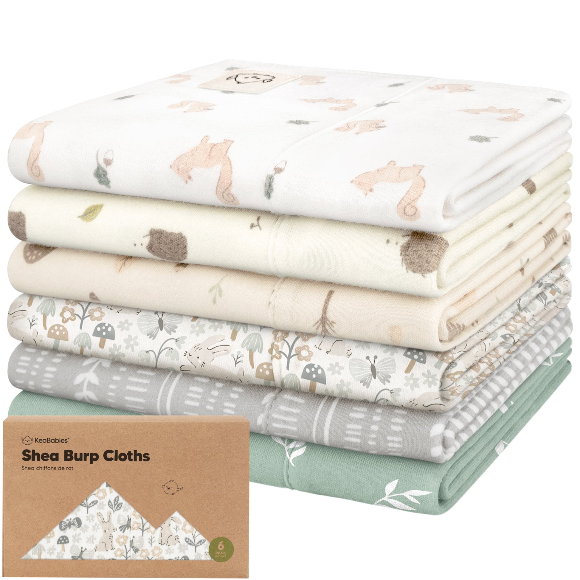 Shea Burp Cloths 27506334433466