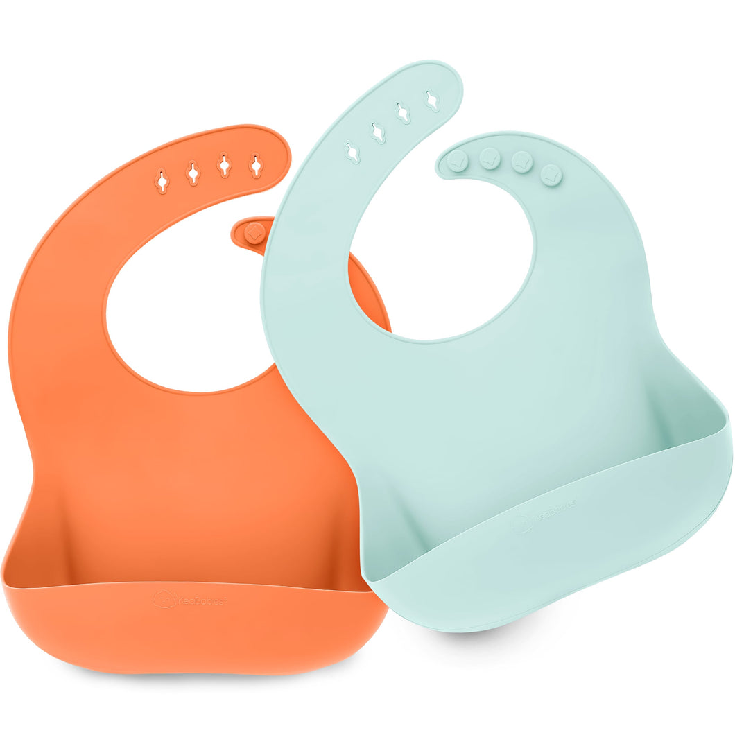 2-Pack Prep Silicone Bibs (Amaze)