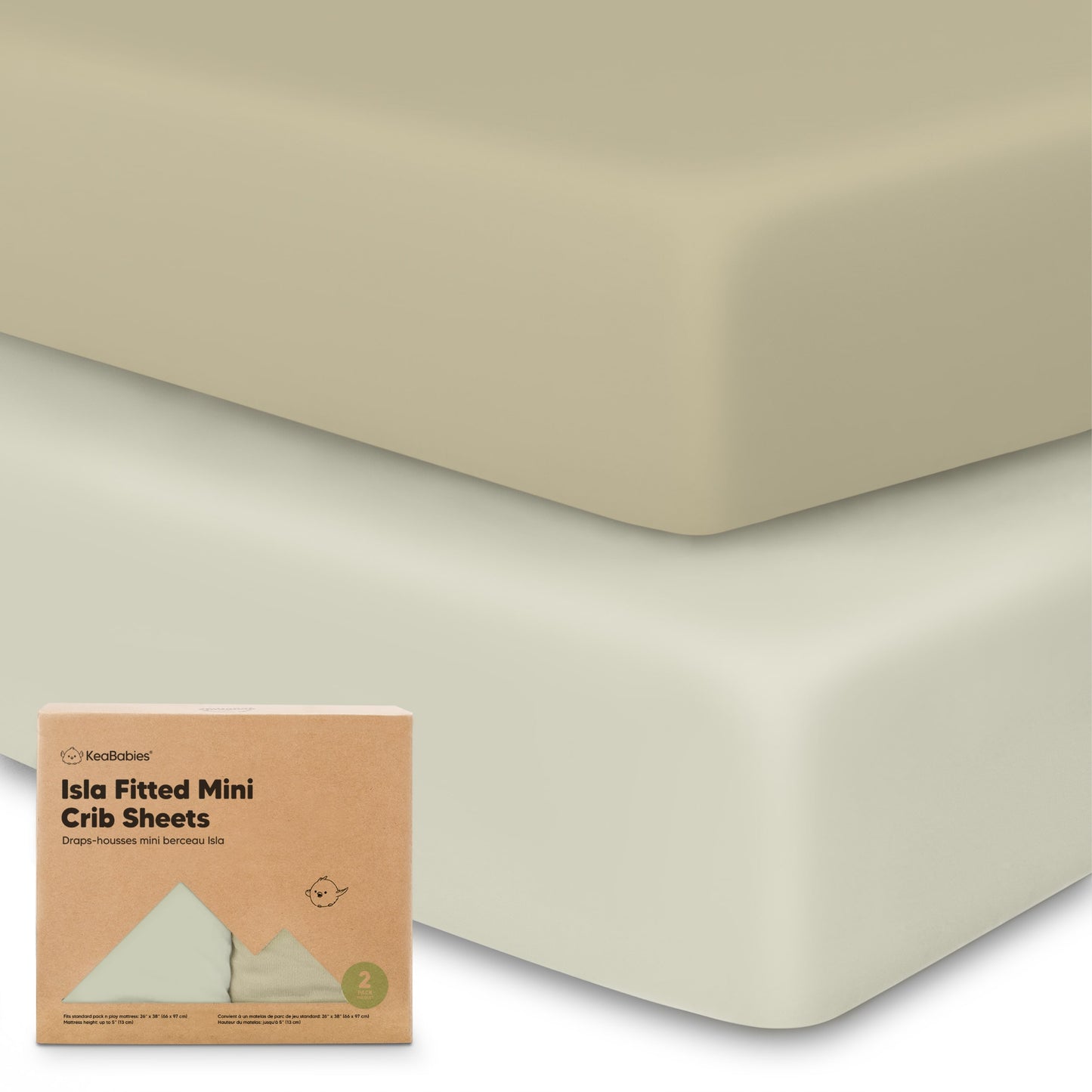Isla Fitted Mini Crib Sheets 27929473089722