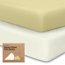 Load image into Gallery viewer, Soothe Fitted Crib Sheet
