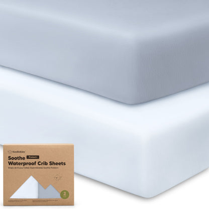 2-Pack Soothe [Protect+] Waterproof Crib Sheets 28098009006266