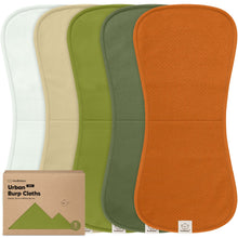 Load image into Gallery viewer, 5-Pack Urban Quin Burp Cloths (Palms)
