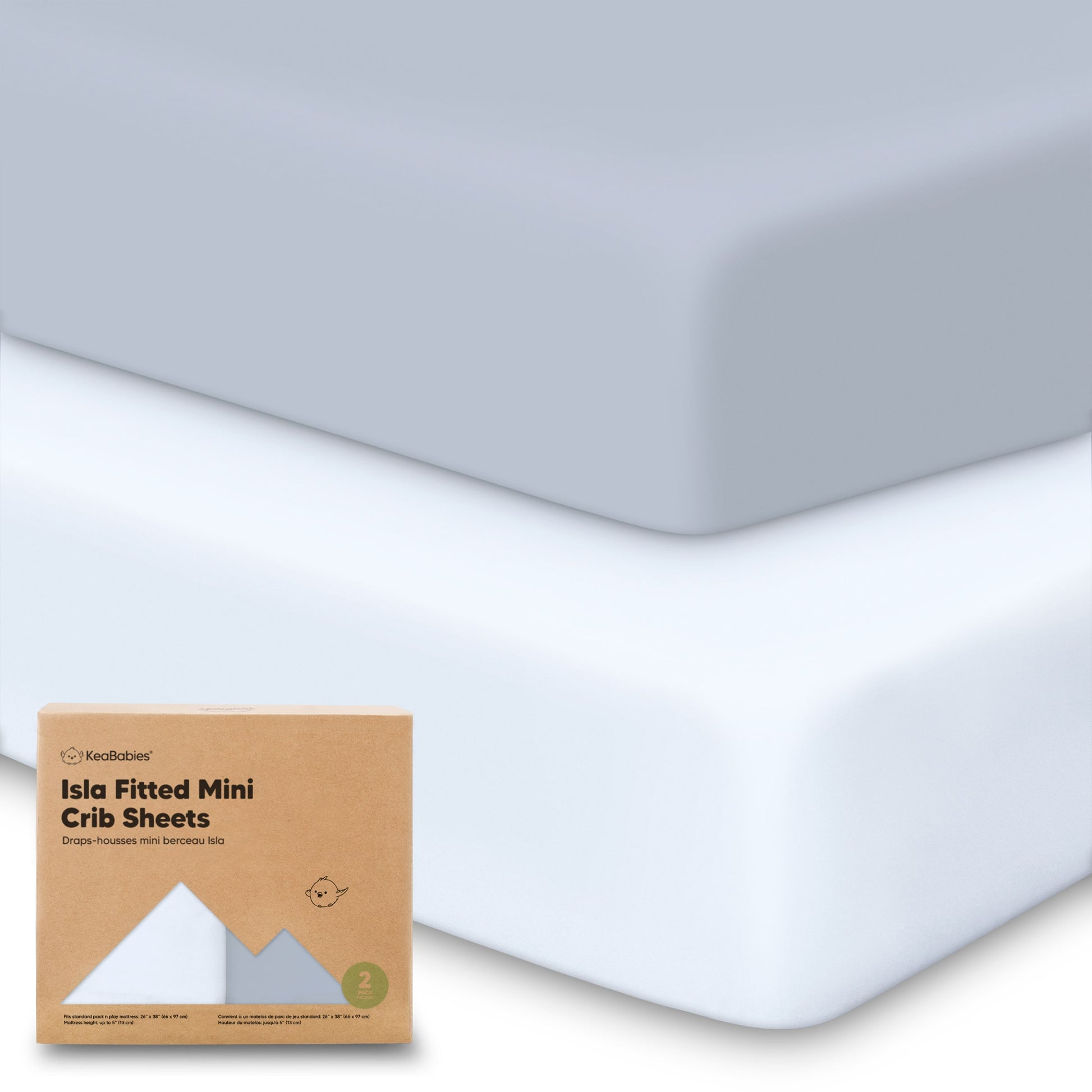 Isla Fitted Mini Crib Sheets 27844652007610
